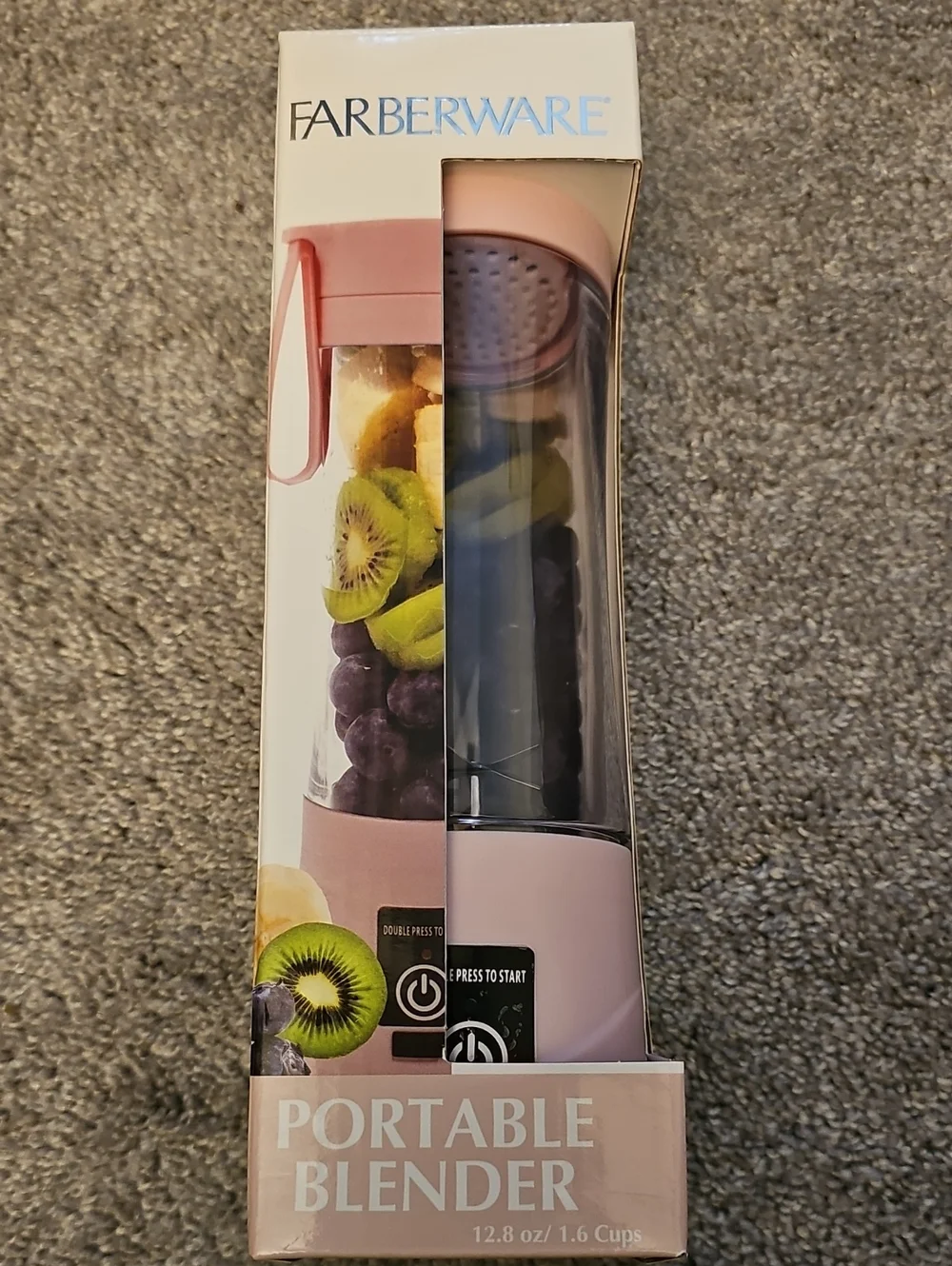 J2🔹️❤️ Farberware Portable Blender — Blush Pink